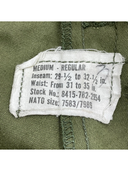 OLD・VINTAGE パンツ us army 70s m-65 フィールドパンツ