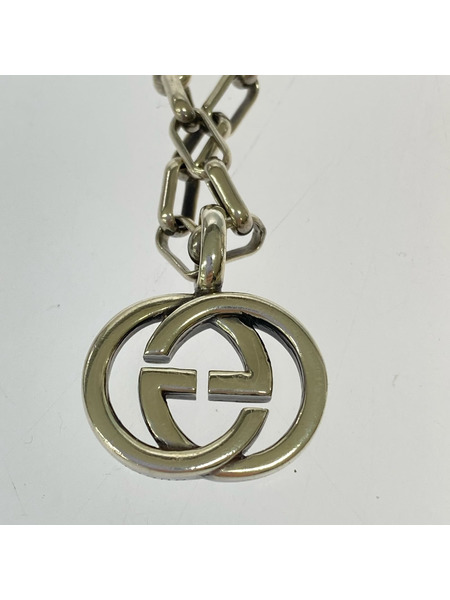アクセサリー gucci インターロッキング ネックレス ag925