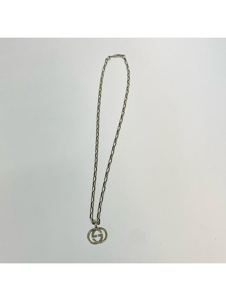 アクセサリー gucci インターロッキング ネックレス ag925