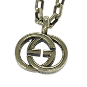 アクセサリー gucci インターロッキング ネックレス ag925