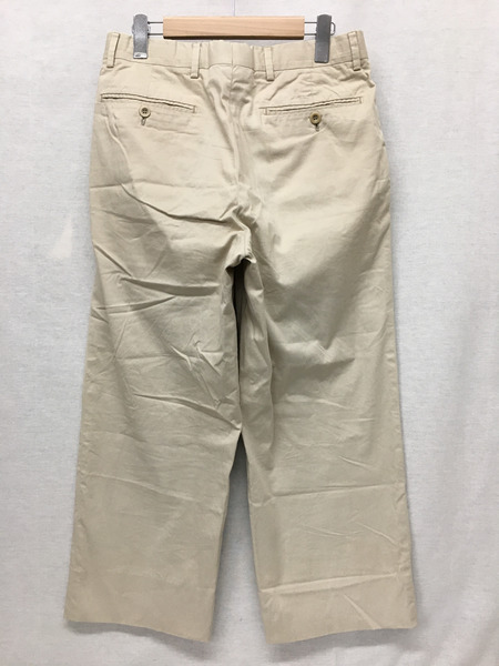 HERMES コットンスラックス ベージュ (40)[値下]