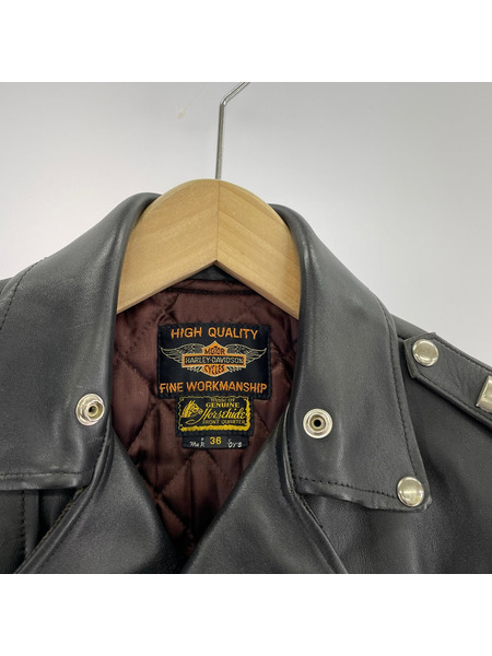 REAL McCOY'S × HARLEY-DAVIDSON CYCLECHAMPレザー ダブルライダース
