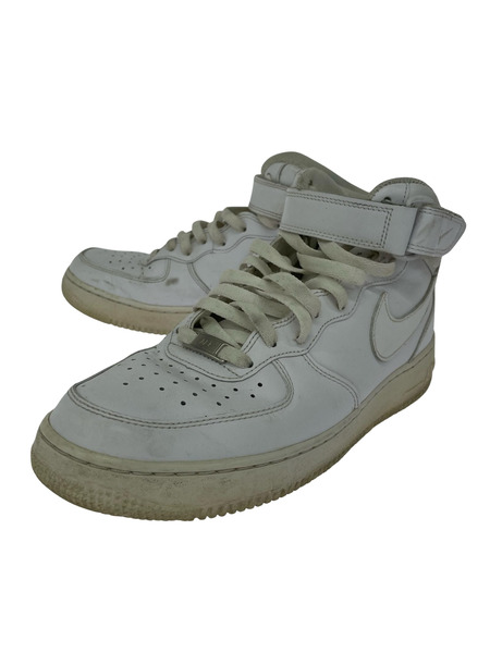 NIKE スニーカー Air Force 1 High White(26.5)