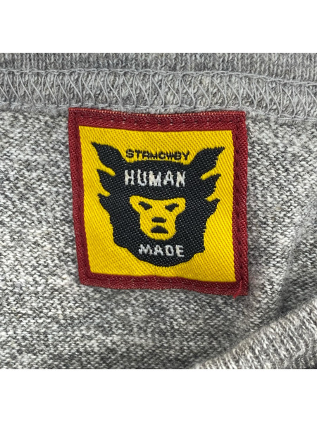HUMAN MADE CLASSIC TEE/M/GRY