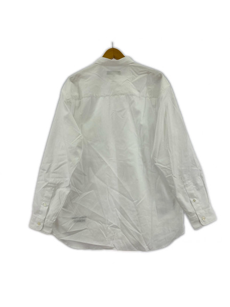 COMME des GARCONS 長袖シャツ HOMME 25AW 綿ブロードシャツ WHT