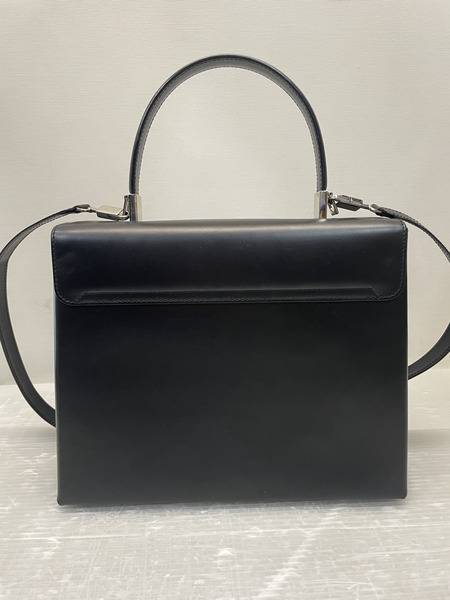 S.Ferragamo ガンチーニ レザー2way ハンド×ショルダーバッグ AF-218844[値下]