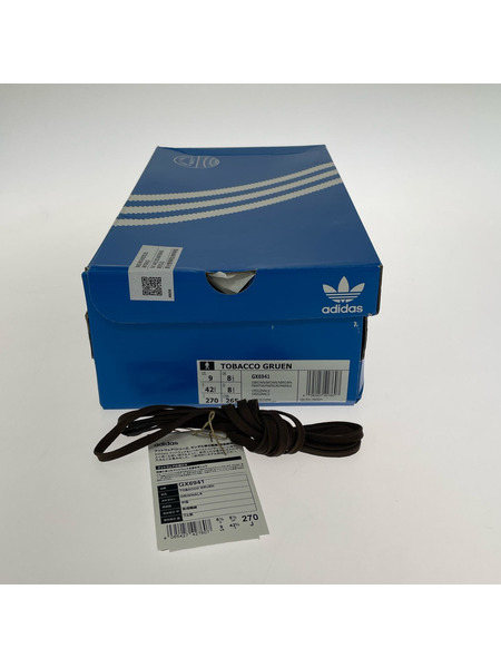 adidas originals スニーカー TOBACCO GRUEN 27.0 ブラウン