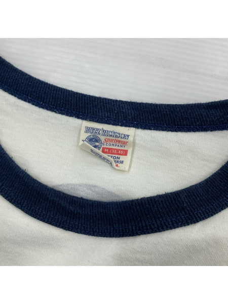 Buzz Rickson's 半袖Tシャツ・カットソー スヌーピー ホワイト