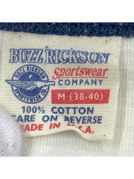Buzz Rickson's 半袖Tシャツ・カットソー スヌーピー ホワイト