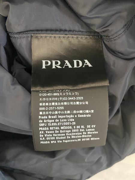 PRADA　SGY638 中綿ジャケット ネイビー