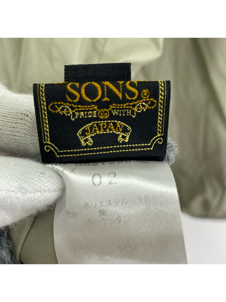 GYPSY&SONS 長袖Tシャツ・カットソー 裏フリース プルオーバー グレー