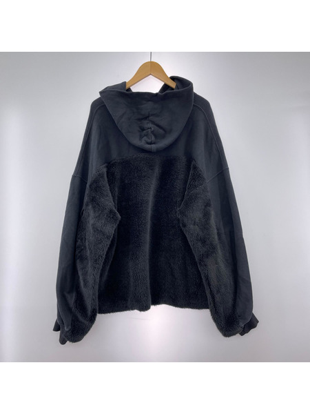 FACETASM スウェット・トレーナー ボアパーカー BLK