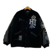 HYSTERIC GLAMOUR×genzai STADIUM JUMPER L ブラック