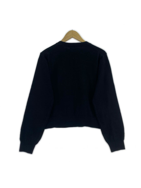 snidel ニット・セーター Sustainableモチーフセーター BLK