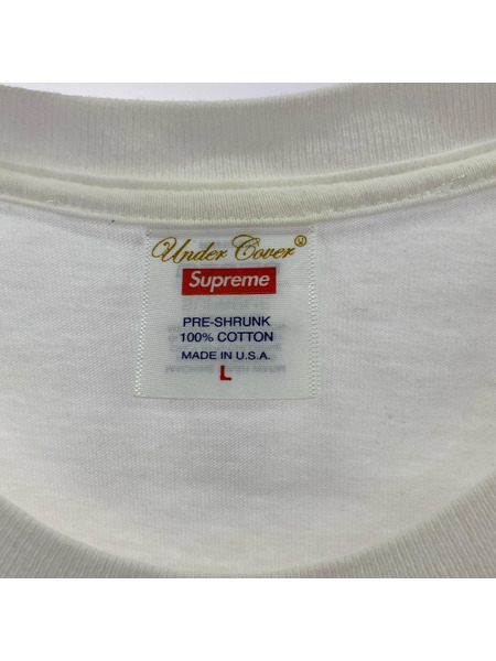 23SS Supreme×UNDERCOVER Face Tee White