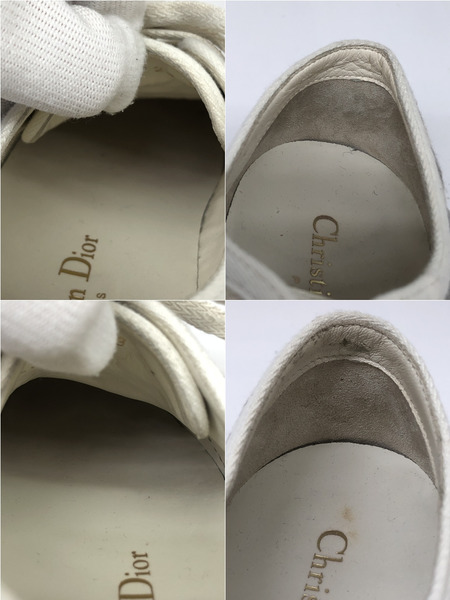 靴 C.Dior/Walk'n'Dior/プラットフォームスニーカー/23.0cm