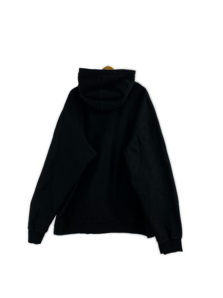 Supreme パーカー ×BURBERRY 22ss Box Logo (XXL) 黒