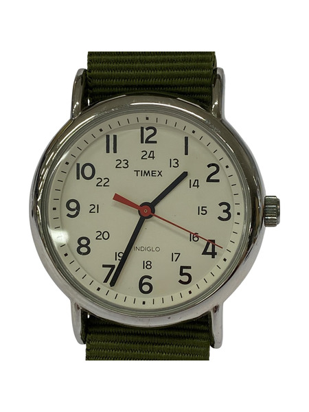TIMEX アナログ腕時計 T2N654
