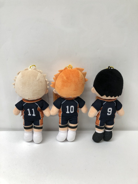 ハイキュー　ジロリ　ぬいぐるみ　月島・日向・影山セット