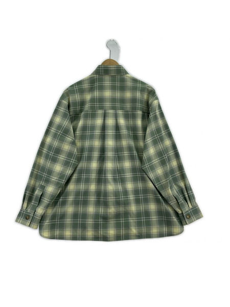 UNITED TOKYO 長袖シャツ 131200016 ニュートラルチェックオーバーシャツ
