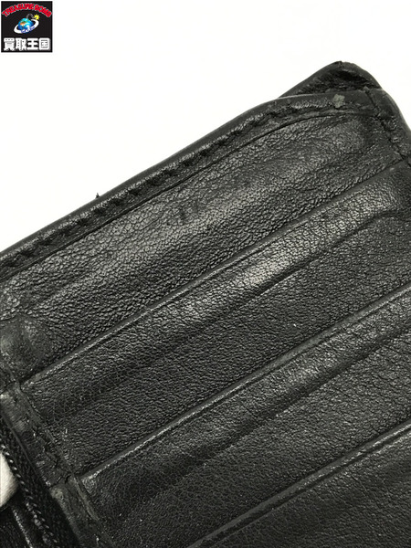 GUCCI 長財布 マイクロシマレザー 黒