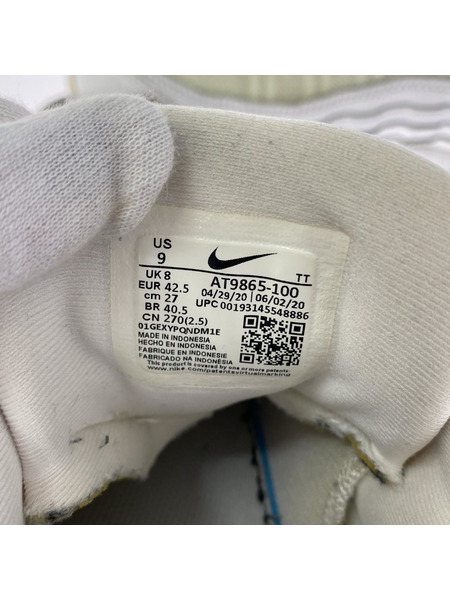 NIKE スニーカー AIR MAX/エッセンシャルホワイト/27.0