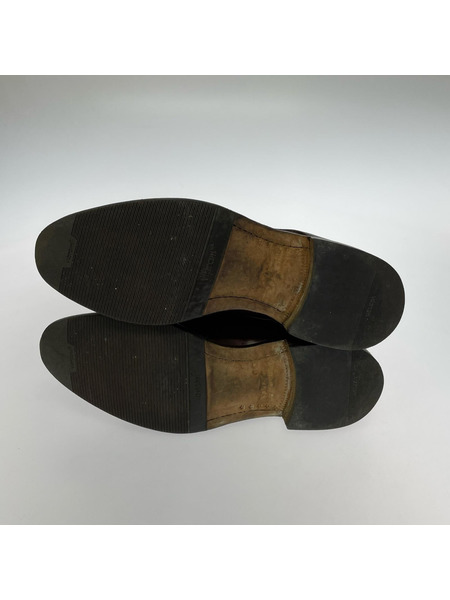 ブーツ DAMIANO CHIAPPINI チャッカブーツ 茶 (38)