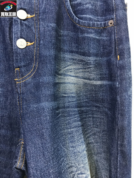 MM6 デニム・ジーンズ 18AW HIGH WAIST WIDE DENIM PANT (40)[値下]
