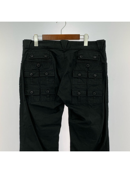 DOLCE&GABBANA パンツ 08ss Many Pockets Trousers BLK W36