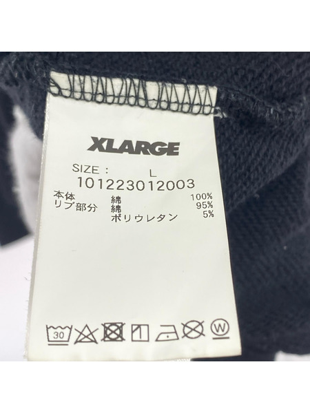 XLARGE パーカー COLLEGE LOGO CREWNECK SWEAT（L）