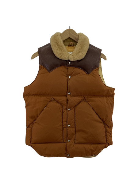 Rocky Mountain FeatherBed レザーヨーク ベスト (36)[値下]