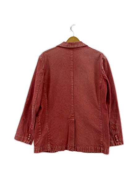EVISU テーラードジャケット・ブレザー デニム 赤 36
