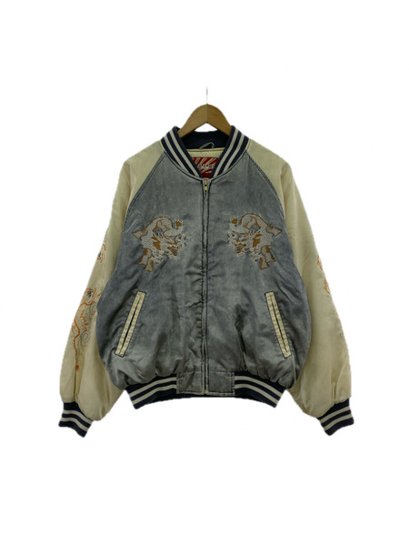 HOUSTON ジャケット スカジャン シルバー