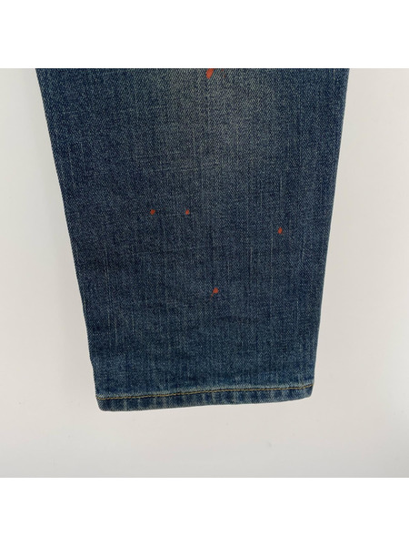 DIESEL D-VIDER ダスティペンキ加工デニムパンツ  009NH (29)