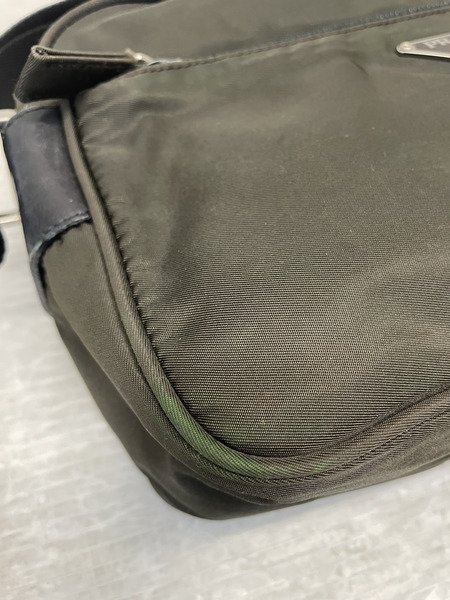 PRADA テスートナイロン ショルダーバッグ カーキ[値下]