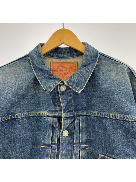 or slow デニムジャケット 1st type Onewash Denim Jacket/XXL/6011