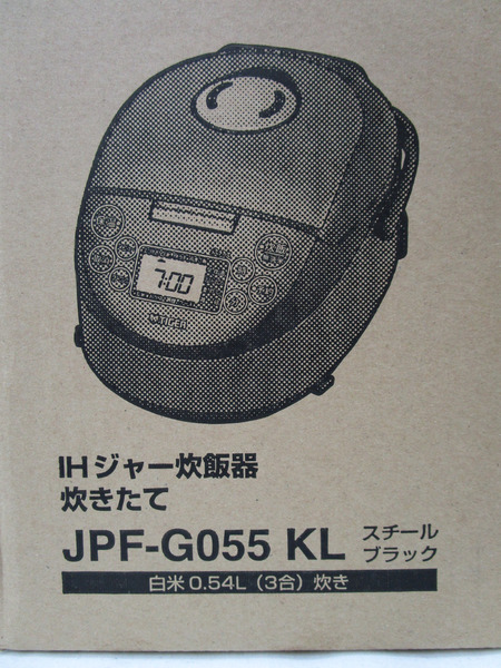 タイガー魔法瓶 IHジャー炊飯器 JPF-G055 KL