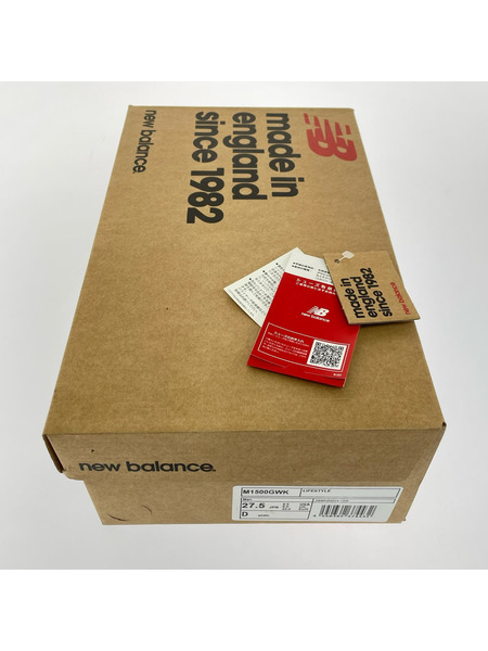 NEW BALANCE スニーカー M1500GWK 英国製 27.5cm