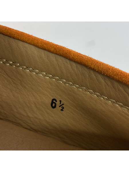 TOD'S シューズ ドライビングシューズ (6 1/2) オレンジ