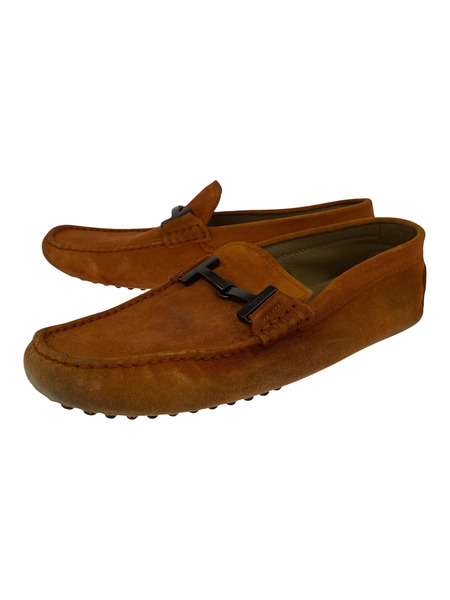 TOD'S シューズ ドライビングシューズ (6 1/2) オレンジ