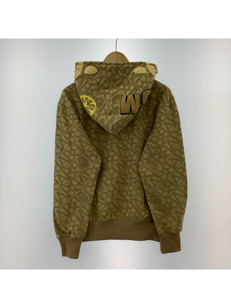 A BATHING APE パーカー shark hoodie/ベージュ