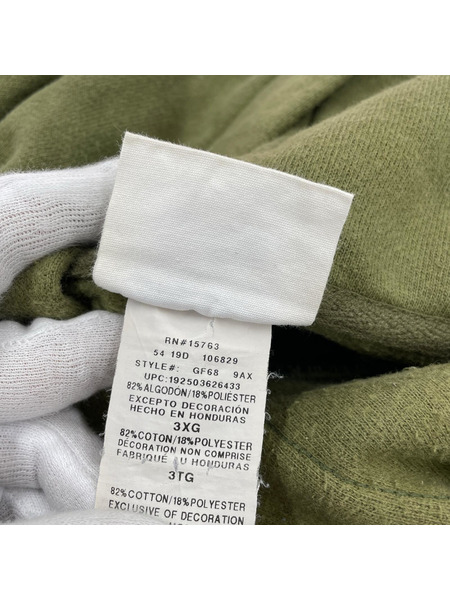 Champion パーカー REVERSE WEAVE 緑 (3XL)