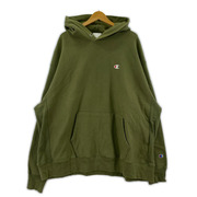 Champion パーカー REVERSE WEAVE 緑 (3XL)