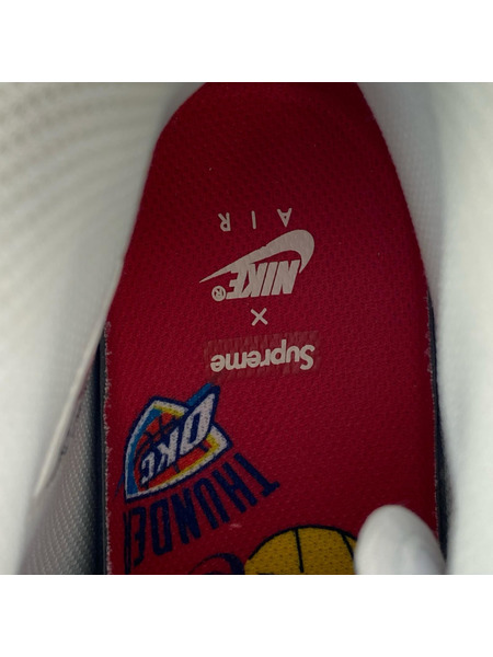 NIKE×Supreme×NBA AIR FORCE 1 MID 07 WHITE 27.5cm AQ8017-100