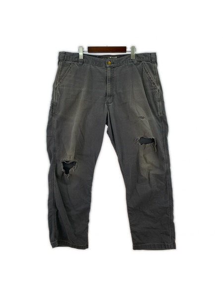 Carhartt デニム・ジーンズ RELAXED FIT ダメージワークパンツ 40×30