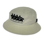 COMME des GARCONS ハット STUSSY サーフマン刺繍 バケットハット