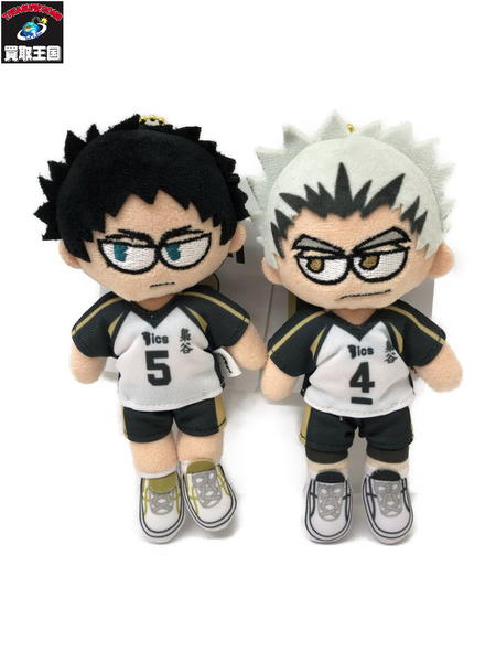 ハイキュー　ジロリ　ぬいぐるみ　赤葦・木兎セット
