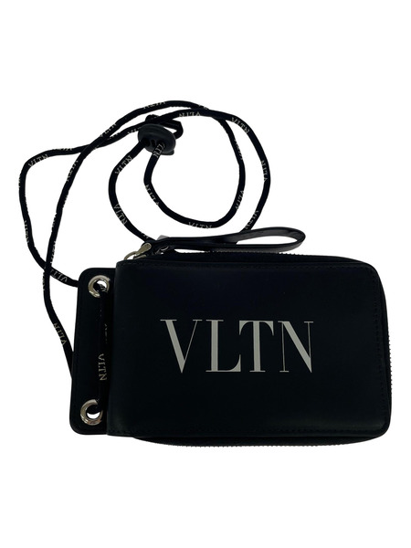 VALENTINO GARAVANI ショルダーバッグ ネックレストラップウォレット/ブラック