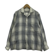 seven by seven 長袖シャツ オンブレチェックシャツ SizeS