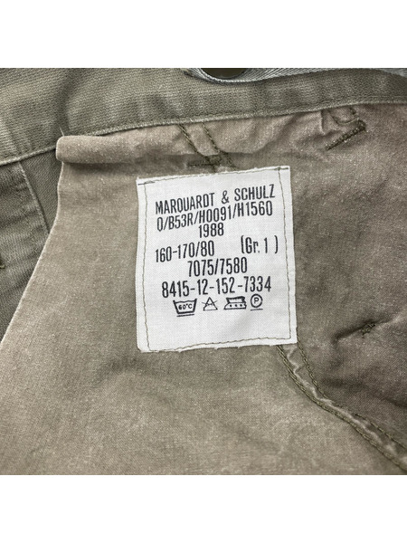 OLD・VINTAGE パンツ MILITARY 80s ドイツ軍 モールスキンシュミットパンツ